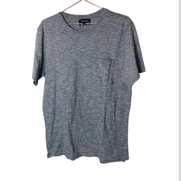 EUC Pacsun Mens Heather Gray Shirt Large - Picture 1 of 5
